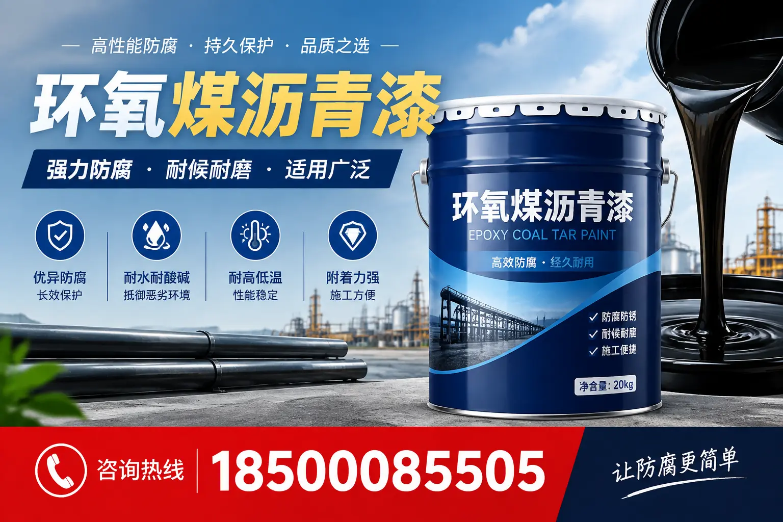 环氧煤沥青漆在不同气候条件下的表现分析，柳州适用性